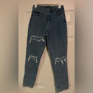 Simple Society‎ Ripped/ Patched Jeans Size 5/27